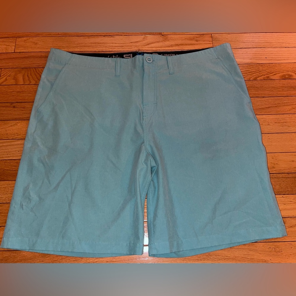 Salt Life SLX QD Blue Vapor Stretch Fishing Vapor Stretch Pockets Men's 42